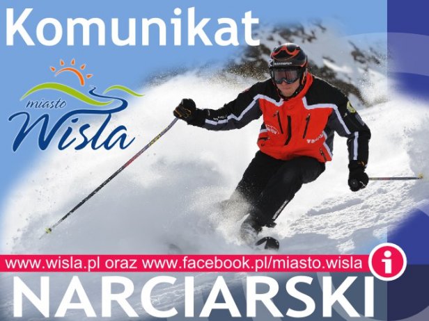 Logo komunikatu narciarskiego
